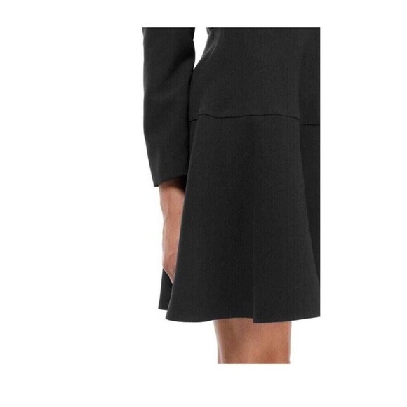 GAL MEETS GLAM Celeste Fit Flare Dress Size 16 Black NEW Party LBD Cocktail Chic - Picture 6 of 12